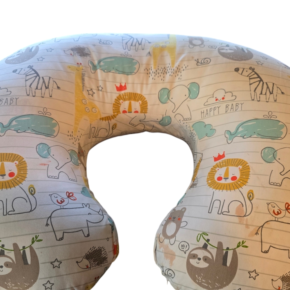 Animal Print Baby Nursing Pillow